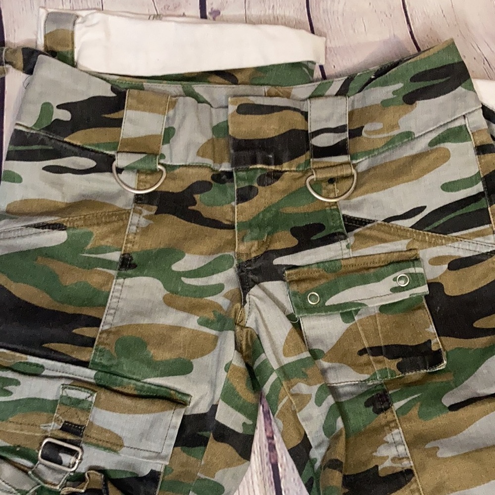 Stone cargo original fit camp pants